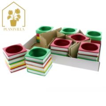 Übertopf Buchstappel