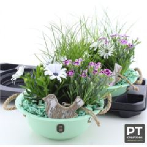 Sommerschale grün