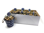 Muscari in Blechtopf "Fleur"