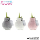 Waxs Amaryllis in Socke "Cozy Fluffy"